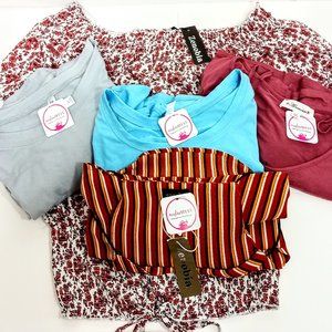 Nadine West Lot of 5 Tops NWT - Size 2XL
